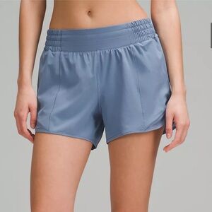 Lululemon High Rise Lined Shorts 4”